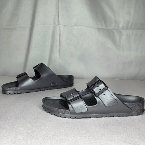 Birkenstock Shoes - NWT Birkenstock Women's Arizona EVA Essentials Women's Shoes Metallic Anthracite